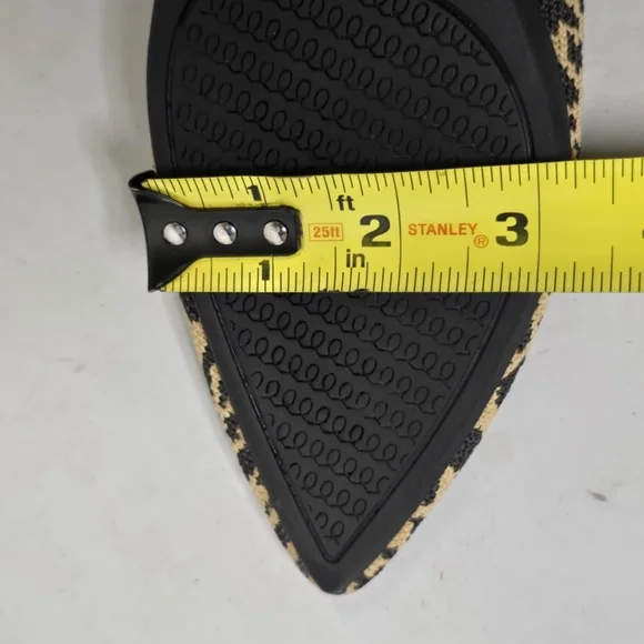 Rothy’s The Point Leopard Flats SZ 10 - Picture 5 of 8